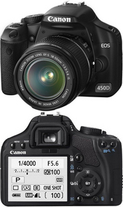 Canon EOS 450D Kit (EF-S 18-55mm f/3.5-5.6 IS)