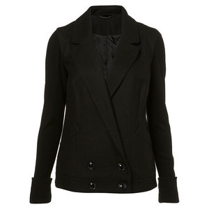 Rib Sleeve Blazer