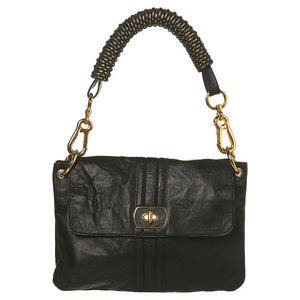 Leather Ring Handle Bag