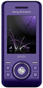 Sony Ericsson S500i Ice Purple