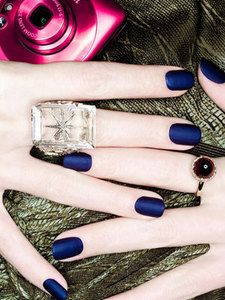 OPI Matte Nail Lacquer in Russian Navy