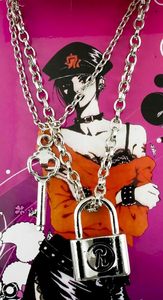 Nana Key & Lock Cosplay Sliver Necklace