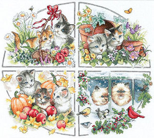 Dimensions Four Seasons Kittens (Котята и времена года)