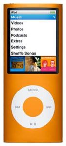 Apple iPod nano 8Gb 4Th (оранжевый или зелёный)