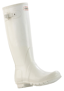 Hunter Rainboots White/Cream