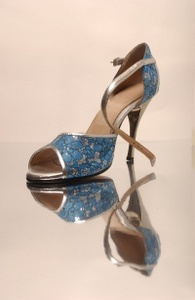 tango shoes turquise