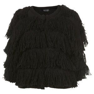 Knitted Fringe Jacket