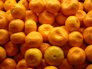 многомного марокканских мандаринов