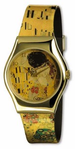 "The Millenium Kiss" Klimt Watch.. или любые НЕОБЫЧНЫЕ часы(наручные)