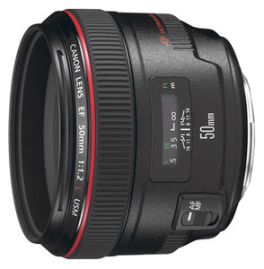 объектив Canon EF 50 mm f/1.2L USM