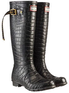 Резиновые сапоги "Jimmy Choo and Hunter Wellington Boots"