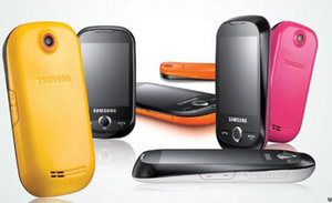 samsung corby розовый