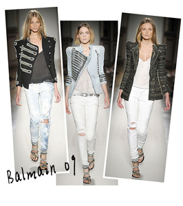 Платье  и пиджак Balmain