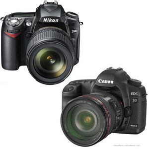 Профессиональная зеркалка (Canon или Nikon)