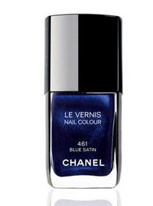 Chanel Blue Satin Nail Polish