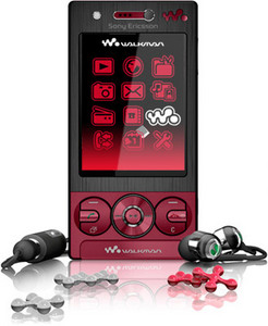 Sony Ericsson W705 Passionate Red