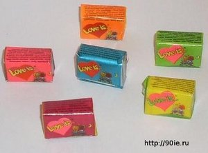 Жвачки Love is