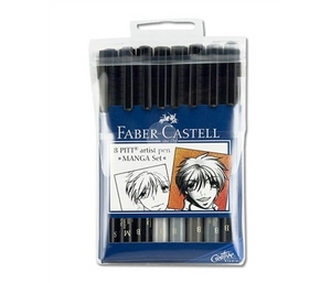 Faber-Castell Pitt Manga Pen Sets