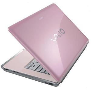 Ноутбук Sony Vaio розового цвета