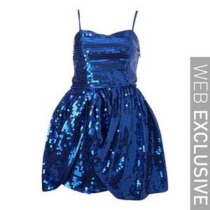 Layered Sequin Dress