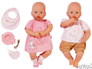 Baby Annabell Puppenkleidung Doppelpack 46 cm (Lischen)