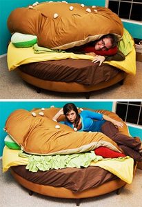 hamburger bed