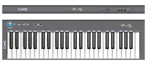 USB MIDI Piano Keyboard, 49 keys - 4 octaves