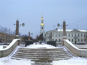 Санкт-Петербург в зиму