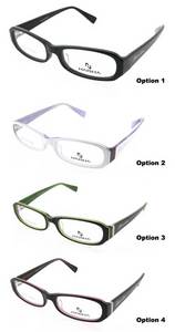 Очки в строгой чёрной оправе