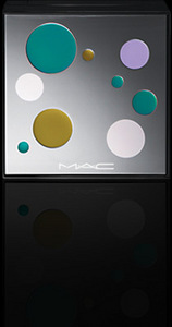 палетка теней MAC 6 mystic cool eye shadows