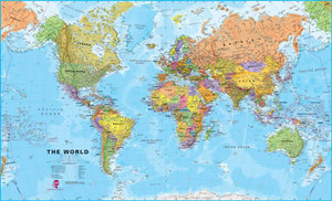 Huge Wall World Map
