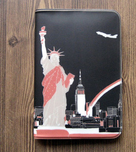 Обложка для паспорта `Merci la vie` - NewYork