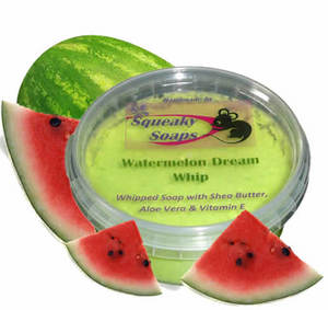 Watermelon Whipped Soap With Shea Butter & Vit E