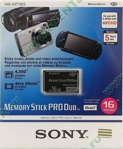 MemoryStick 16Gb для PSP