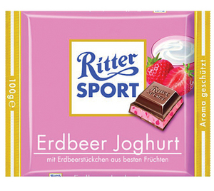 клубничный RITTER SPORT