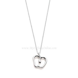 Tiffany & Co Elsa Peretti Apple Pendant Necklace