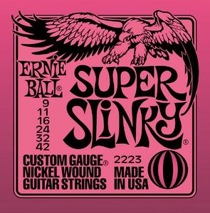 Струны Ernie Ball Super Slinky 9-42 Nickel