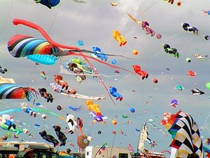 Фестиваль воздушных змеев в Fano