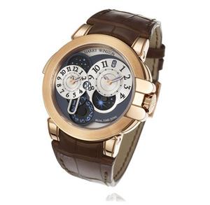 Harry Winston Dual Time rose gold