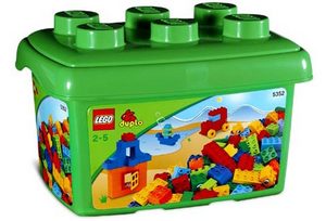 DUPLO Lego  Большое ведро duplo 5352