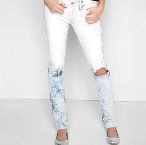 Light Blue Skinny or Straight Jeans