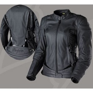 SCORPION WOMENS ELEKTRA LEATHER MOTORCYCLE JACKET