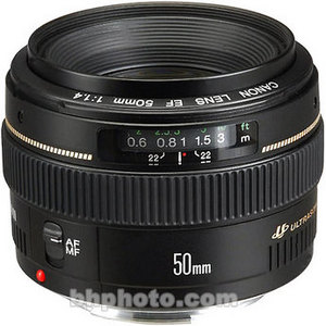 Canon EF 50mm f/1.4 USM Lens