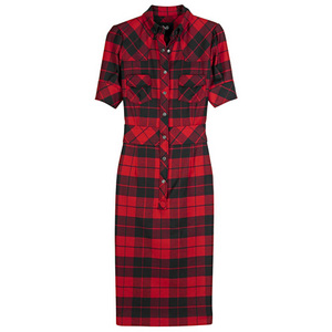 Платье из шерсти от D&G Dolce & Gabbana