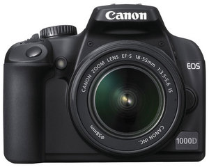 Зеркальная цифровая камера CANON EOS 1000D kit EF-S 18-55