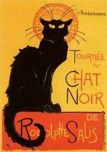 плакат Tourn&#233;e du Chat Noir