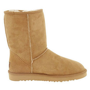 полусапожки UGG Australia каштанового цвета