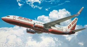 Сборная модель «Боинг 737-800 "Эйр - Берлин"» фирмы REVELL