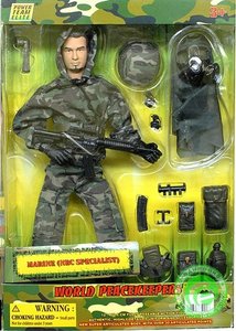Action Figure Power Team Elite World Peacekeepers by M&C Toy