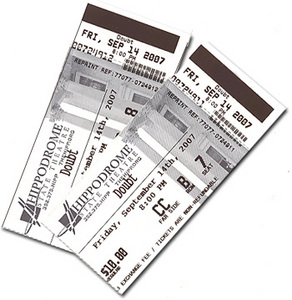 билет на концерт
